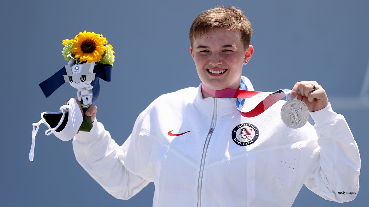 Team USA Hannah Roberts Wins Silver In Debut of BMX Freestyle in Tokyo